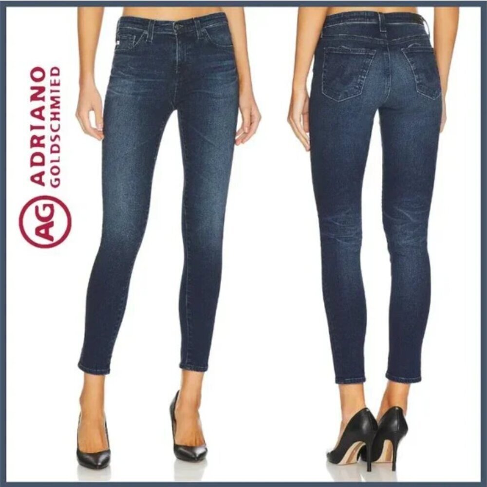 Adriano Goldschmied The Legging Ankle Jeans Dark Wash Size 29 Regular
